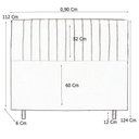 Ver imagem 2 de Cabeceira Cama Box Solteiro Namur 90 Cm Suede Rose