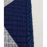 Tapete Sala Prático 2,00 x 1,40 com Antiderrapante - Azul e Branco Zigzag - 3