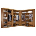 Ver imagem 1 de Closet Modulado 8 Gavetas 15 Prateleiras Freijó Amoudi Móveis Freijó