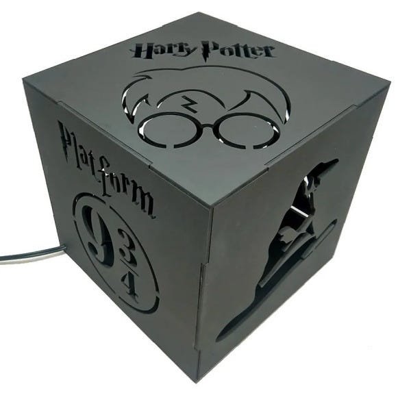 Luminária Cubo Harry Potter - 7