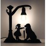 Luminária Abajur A Menina e seu Cão Linha Pet - 1