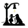 Luminária Abajur A Menina e seu Cão Linha Pet - 3