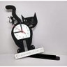 Relógio de Mesa ou Parede Gato Com Rato Em Cima Linha Pet - 3