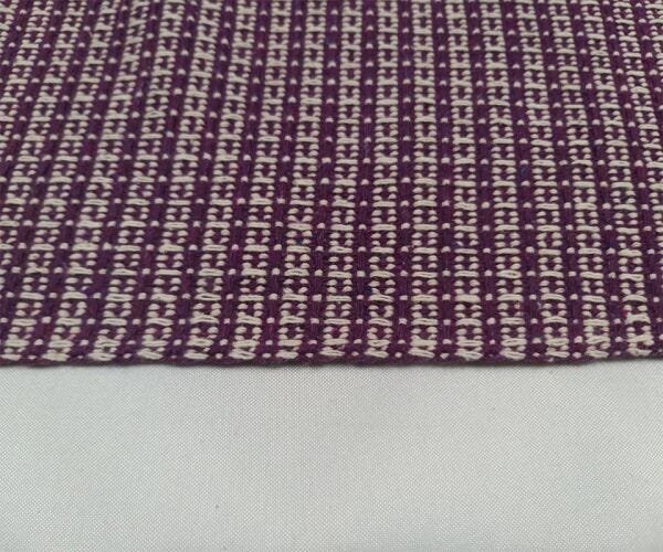 Jogo ou Kit Cozinha 3 Peças Passadeira Algodão - Roxo com Cru - 3