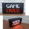 Luminária Game Over Gamer Geek de Mesa com Led Bivolt - 2