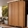 Guarda Roupa Lisboa Ripado 4 Portas Benetil:cinamomo - 2