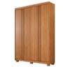 Guarda Roupa Lisboa Ripado 4 Portas Benetil:cinamomo - 1