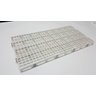 32pcs Pallet Estrado Plastico 25x50x2,5cm Piso Plástico Branco - 25x50x2,5cm - Branco - 4
