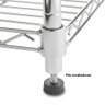 Estante Aço Cromado 3 Prateleiras 60 X 35x 76cm Duratec - 7