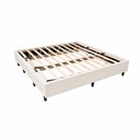 Ver imagem 1 de Cama King Size Base Box Nova Cama 190x202 Desmontável Bege
