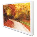 Ver imagem 1 de Quadro Decorativo Caixa Outono Tacolado Moldura Caixa 3cm Madeira sem Vidro 60 X 90cm