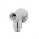 Ver imagem 2 de Chuveirinho Desviador Metal Cromado com Ducha Engate Flexível 1,80m