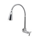 Ver imagem 2 de Torneira Cozinha Gourmet Parede Tubo Conic Flexível 2 Jatos 1/4 Volta Duplo