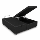 Ver imagem 3 de Cama Box Baú Casal 138 Bipartido - Preto