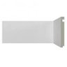 Rodapé Santa Luzia Moderna 496 - Barra 2,4m - 17mmx15cm Branco - 1