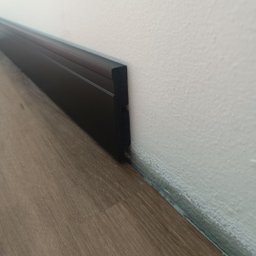 Rodapé Poliestireno Frisado Santa Luzia 3457 - 2,4mx10cm - 4 Rodapé Poliestireno Frisado Santa Luzia 3457 - 2,4mx10cm - 4