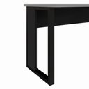 Ver imagem 6 de Escrivaninha em L Industrial 150 cm X 150 cm Escritório Corporativo F5 Office Cor:Cinza Sagrado com