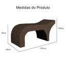 Ver imagem 7 de Maca Estofada Capitonê Corino Cores - DS Estofados - Marrom