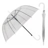 Sombrinha Transparente Grande Automático Adulto Bengala - 3