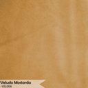 Ver imagem 4 de Kit 2 Poltronas Decorativa Sala de Estar Luana Base Preta Veludo Mostarda - Montanaris Decor Md Mont