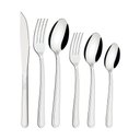 Ver imagem 1 de Jogo Talheres Faqueiro Inox 36 Peças Luxo Búzios Prateado - Tramontina