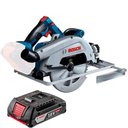 Ver imagem 1 de Serra Circular 7.1/4 POL à Bateria 18v BITURBO GKS 18V-68 GC com Bateria 2,0 Ah BOSCH-Bivolt
