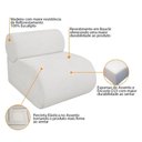 Ver imagem 7 de Kit 2 Poltronas Decorativas Orgânica Virgínia Bouclé - Doce Sonho Móveis Branco