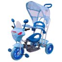 Ver imagem 1 de Triciclo Infantil 2 em 1 com Toldo Luzes Música - Bel Brink