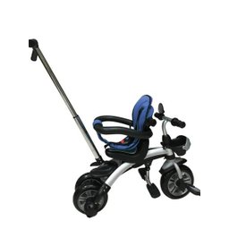 Triciclo 3 em 1 Vira Carrinho e Bicicleta Bel Brink - Azul - 2