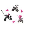 Triciclo 3 em 1 Vira Carrinho e Bicicleta Bel Brink - Rosa - 3