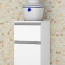 Ver imagem 3 de Suporte para filtro d'água 2 portas Alaska Branco