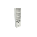 Ver imagem 3 de Armário Misto Prateleira Gaveta M40 100% Mdf (closet,loja) Vetorial Móveis Branco