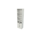 Ver imagem 4 de Armário Misto Prateleira Gaveta M40 100% Mdf (closet,loja) Vetorial Móveis Branco