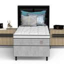 Ver imagem 1 de Conjunto Box Solteiro Mola Prodormir Top Bambu