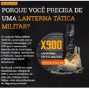 Ver imagem 3 de Lanterna Profissional Luz Led Alta Luminosidade X900 Luuk Young