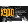 Lanterna Profissional Luz Led Alta Luminosidade X900 Luuk Young - 6