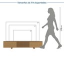 Ver imagem 4 de Rack Ripado para TV até 60 Polegadas Planejado 157cm Aruá CabeCasa MadeiraOriginals Marrom/Jatobá