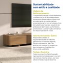 Ver imagem 7 de Rack Ripado para TV até 60 Polegadas Planejado 157cm Aruá CabeCasa MadeiraOriginals Marrom/Jatobá