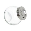 Ver imagem 3 de Kit 3 Porta Temperos em Vidro com Tampa Metálica Prata 170ml - D’Rossi