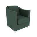 Ver imagem 1 de Poltrona Decorativa Tilla Suede Verde