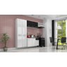 Cozinha de Aço Compacta 4 Peças Amanda - Itatiaia Branco/preto - 5