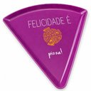 Ver imagem 7 de Kit 3 Prato para Pizza Fatia Formato Triangular Divertido 22cm Melamina Cozinha Restaurante Pizzaria