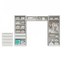 Ver imagem 5 de Quarto Infantil com 2 Guarda-roupas Neo 2 Aéreos 1 Cômoda Branco Madesa 03