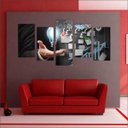 Ver imagem 4 de Quadro Decorativo Marketing Negócios RH Salas Decorações Interiores Com Moldura