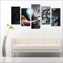 Ver imagem 3 de Quadro Decorativo Marketing Negócios RH Salas Decorações Interiores Com Moldura