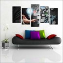 Ver imagem 1 de Quadro Decorativo Marketing Negócios RH Salas Decorações Interiores Com Moldura