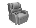 Ver imagem 5 de Poltrona Reclinável Imperial Motorizada Suede com Lift:cinza 380