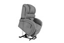 Ver imagem 2 de Poltrona Reclinável Imperial Motorizada Suede com Lift:cinza 380