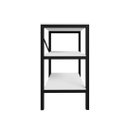 Ver imagem 4 de Multiuso Slim Industrial Aço Prateleiras MDF Ideal para Bebedouro Branco