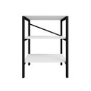 Ver imagem 3 de Multiuso Slim Industrial Aço Prateleiras MDF Ideal para Bebedouro Branco